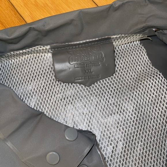 Your Master Men's Gray Rain Jacket - Picture 3 of 4